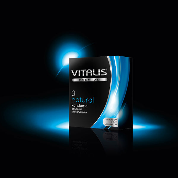 CONDÓN VITALIS NATURAL CAJA X 3