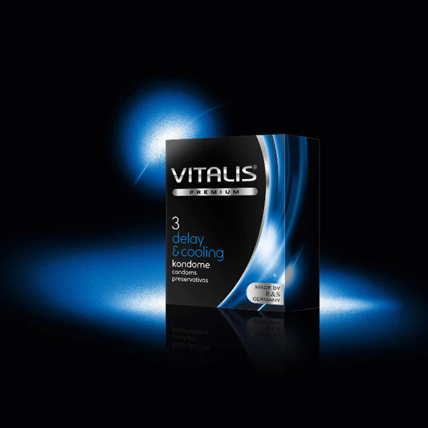 CONDÓN VITALIS DELAY & COOLING CAJA X 3