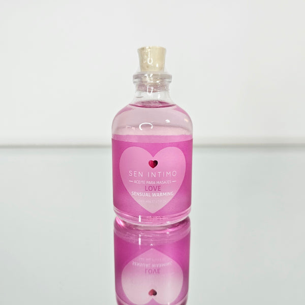 ACEITE PARA MASAJES LOVE SENSUAL WARMING 60ml SEN INTIMO
