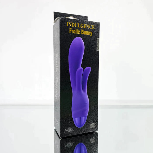 VIBRADOR INDULGENCE FROLIC BUNNY MORADO APHRODISIA