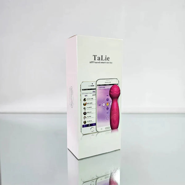 VIBRADOR TALIE WANACHI ROSADO CON APP