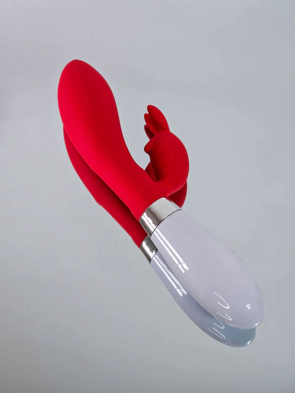 VIBRADOR GREEN BABY CLITORIAL ROJO