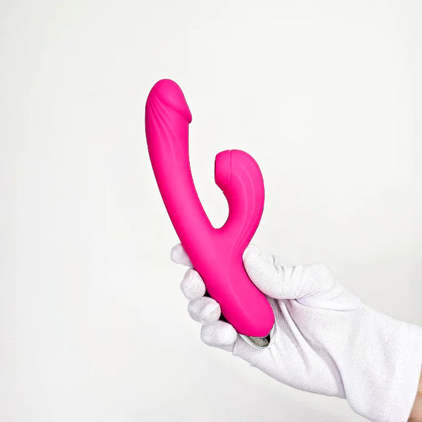 VIBRADOR SUCCIONADOR MAJESTIC FLORA