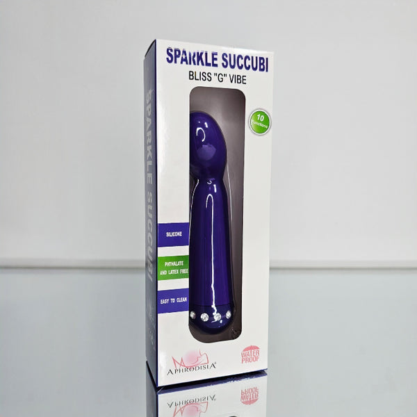 VIBRADOR SPARKLE SUCCUBI BLISS G VIBE MORADO