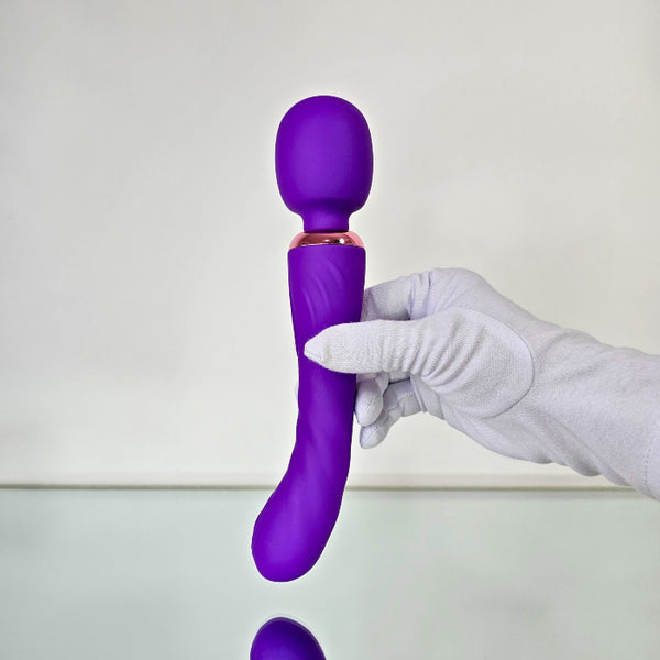 VIBRADOR DOBLE CHAR LEMAGNE MORADO