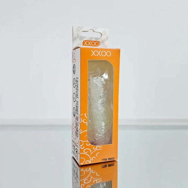 FUNDA VIBRADORA PARA EL PENE CRYSTAL #2 XXOO