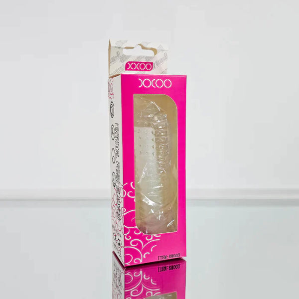 FUNDA VIBRADORA PARA EL PENE CRYSTAL #3 XXOO