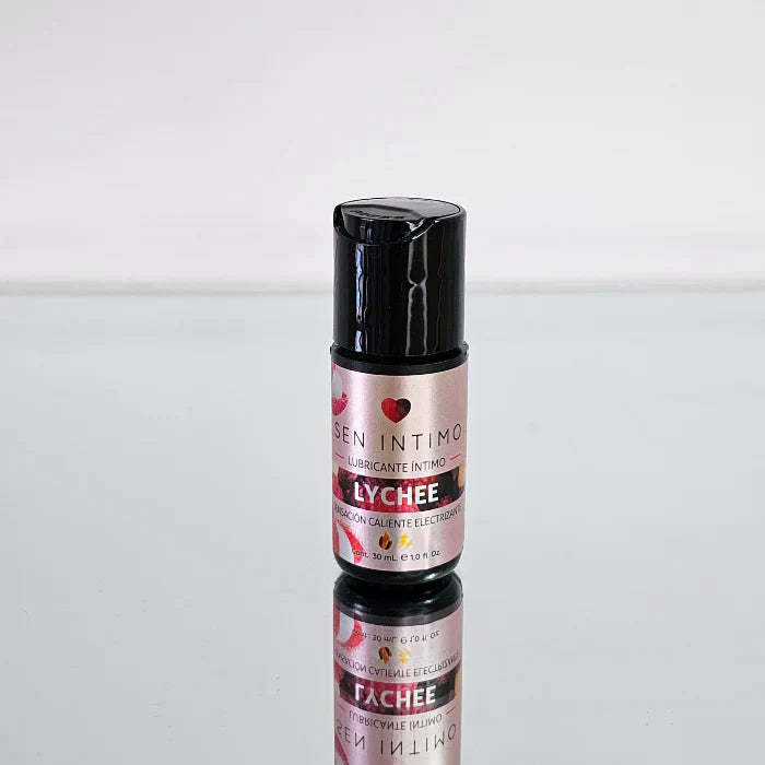 Lubricante Electrizante Lychee 30ml Sen Intimo Manual 25 Sex Shop 