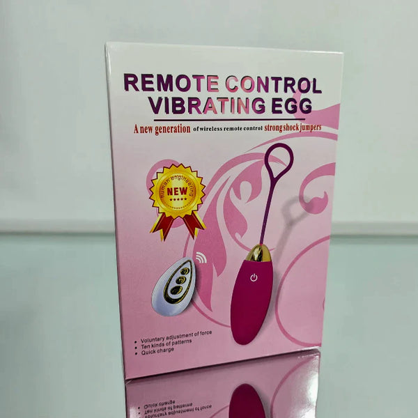 HUEVO VIBRADOR REMOTE CONTROL EGG MORADO